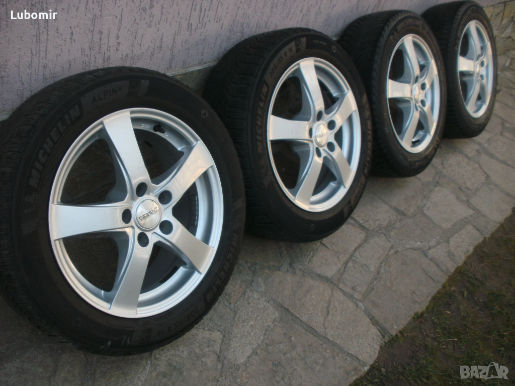 16 цола 5 х 108 мм 4 бр лети джанти - Dezent Germany ! -Ford,Peugeot,Citroen,Volvo,Renault и други !, снимка 1