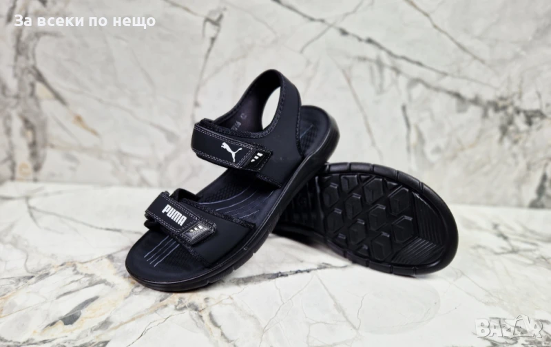Puma Мъжки Черни Ежедневни Сандали Пума Код P707, снимка 1