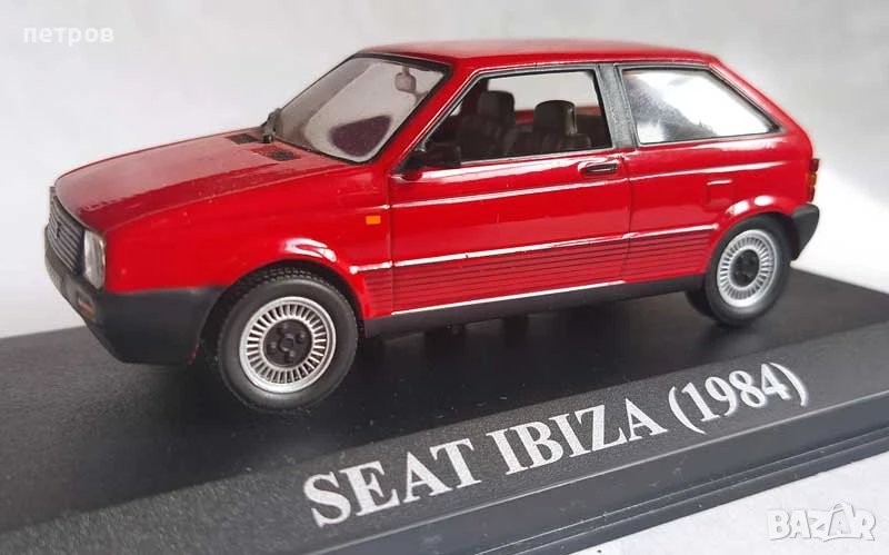 1:43 diecast seat ibisa deagostini, снимка 1