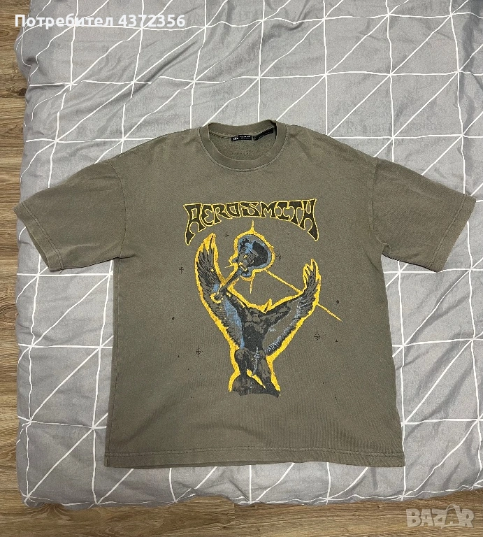 Мъжка тениска ZARA X AEROSMITH, снимка 1
