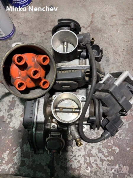 Дросекова клапа бубина делко Vw polo 1.6, снимка 1