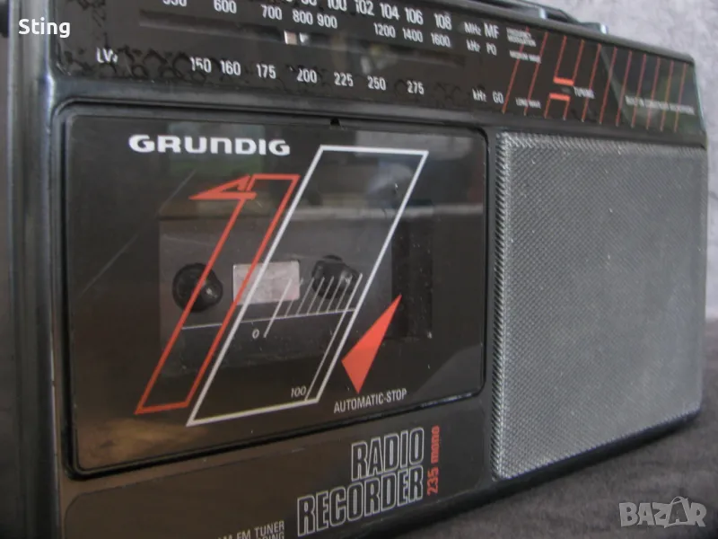GRUNDIG RR235 Радиокасетофон от 70 те, снимка 1