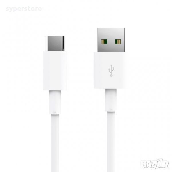 Кабел USB2.0 към USB Type C 1m Бял 5A Orico AC5-10-WH Cable USB - USB Type C M/M, снимка 1