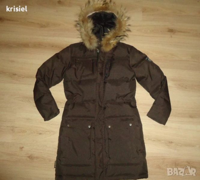 SKOGSTAD--ПУХЕНКА С ГЪШИ ПУХ И ЯКА ОТ ЛИСИЦА--М номер, снимка 1