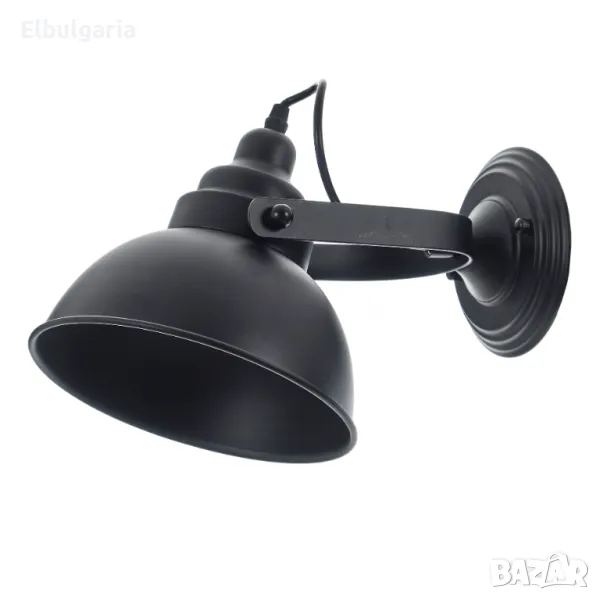 Метален аплик, черен, 1x40w, 1863/1w, снимка 1