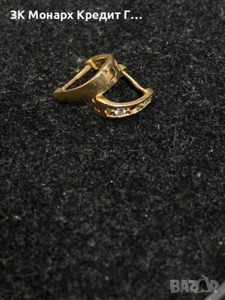 златни обеци, снимка 1