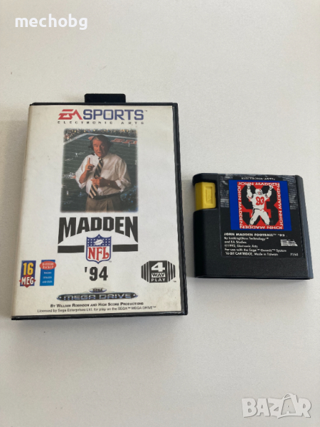 Sega Mega Drive Madden NFL '94, снимка 1