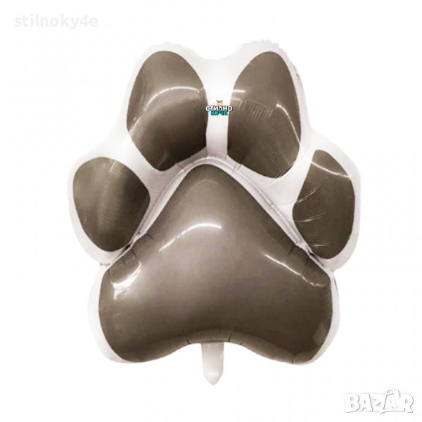 Парти балон за рожден ден на домашен любимец във формата на лапа Балони за рожден ден на куче/коте, снимка 1