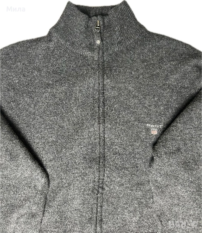 GANT - Мъжка жилетка ( 100% ОВЧА ВЪЛНА ) / L - 10/10, снимка 1