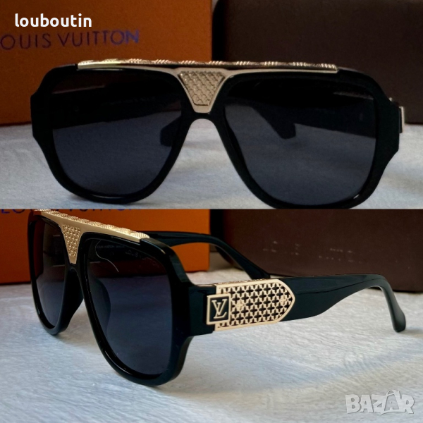Louis Vuitton висок клас 1:1 мъжки слънчеви очила, снимка 1