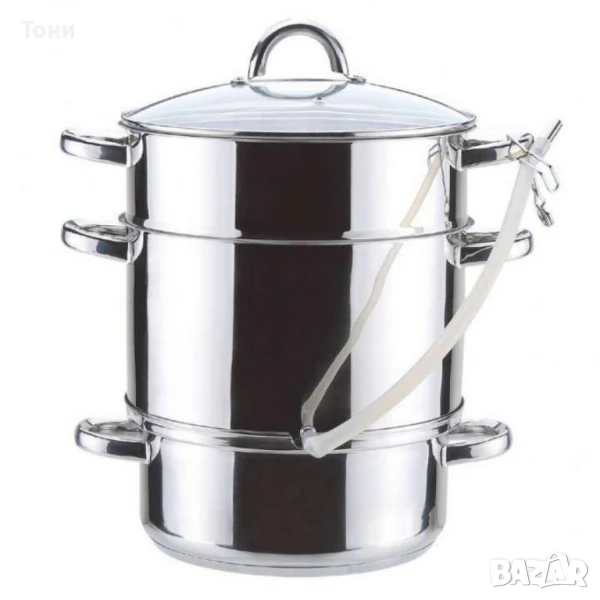 Соковарка, 8 л., неръжд. стомана R51260A, снимка 1