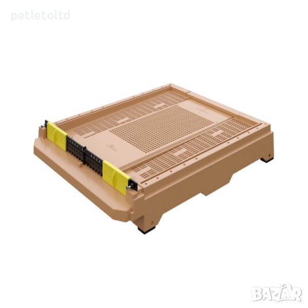 Пластмасово дъно с прашецоуловител, тавичка и чекмедже за 10-рамков кошер Модел Apimaye , снимка 1