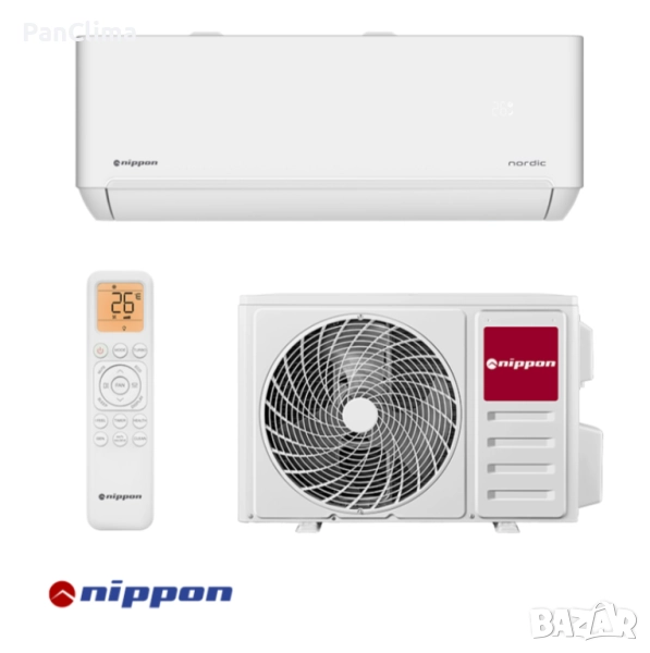 Инверторен климатик Nippon NPC 12 T-PRO NORDIC, снимка 1