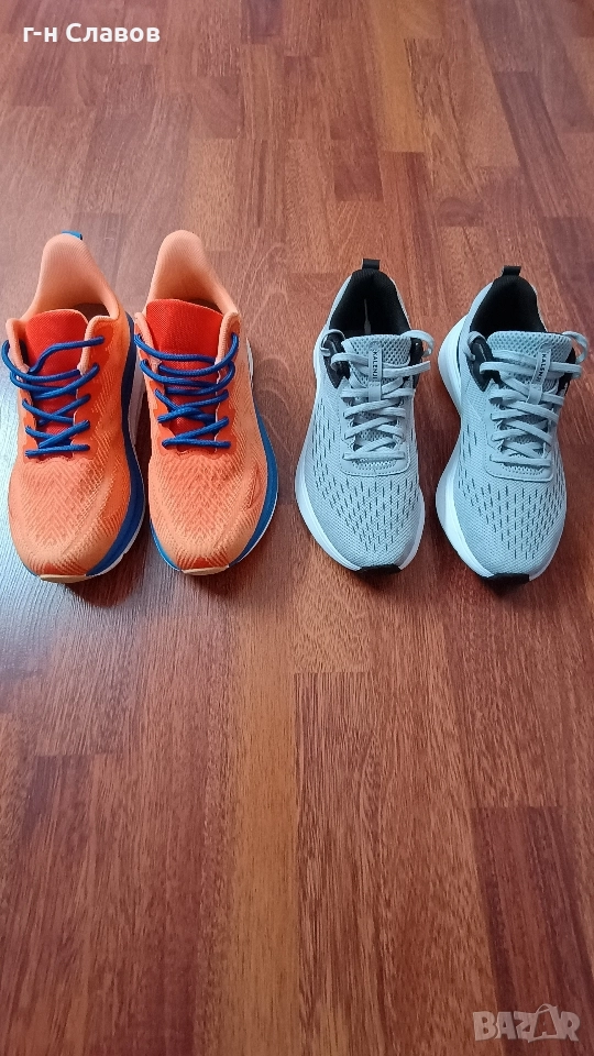 2 броя Мъжки маратонки GRISPORT Италиански и Kalendji silver JF 100. 1 , снимка 1