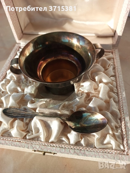 Посребрен комплект, снимка 1