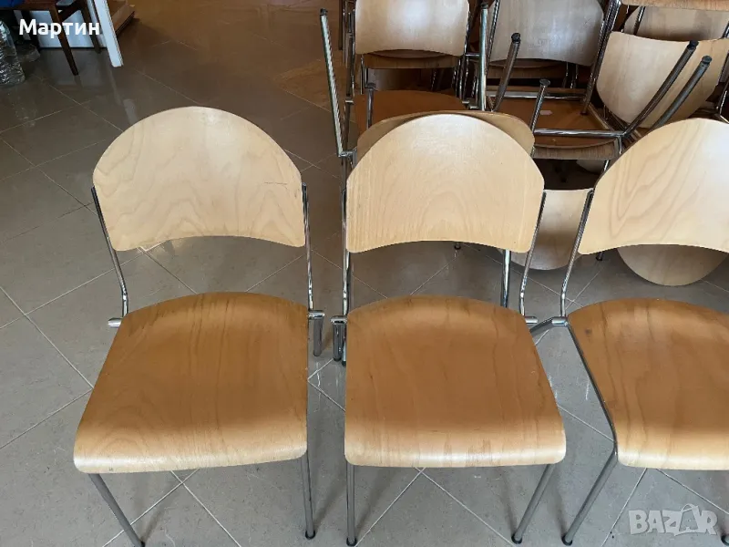 Стол трапезен желязна рамка, снимка 1