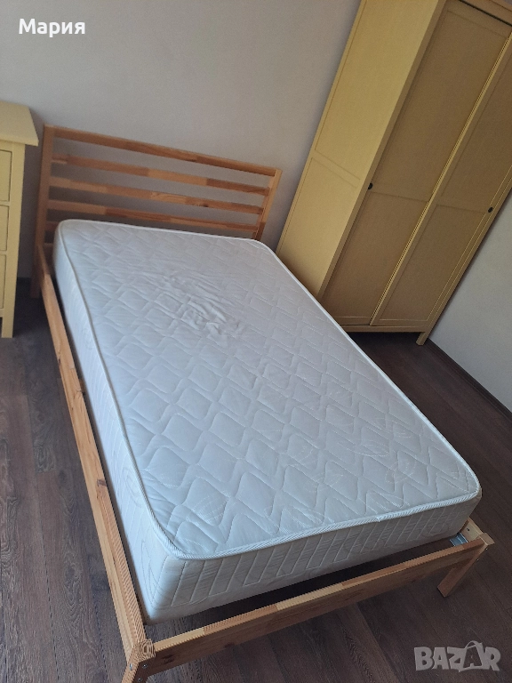 Еднолицев пружинен матрак ЕЛИТ с размер 116 / 186 см., снимка 1