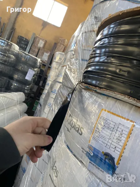 Турски капков лентов маркуч - с капко образувател, снимка 1