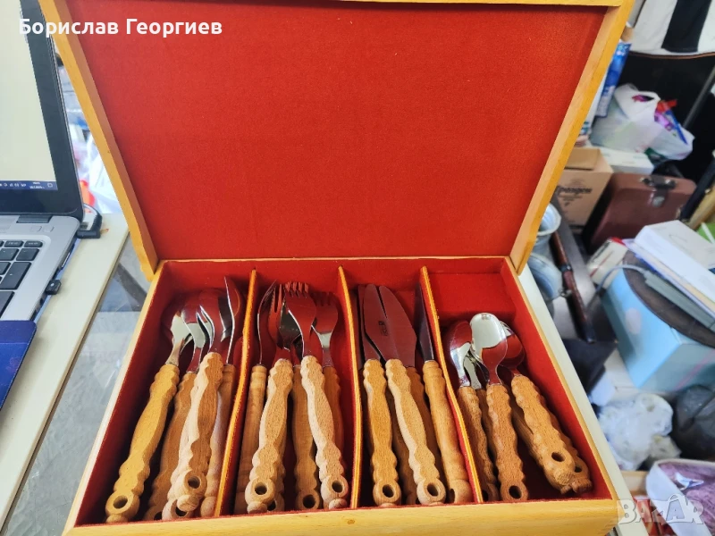 Прибори за хранене Петко Денев , снимка 1