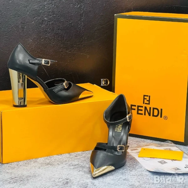 обувки на ток fendi , снимка 1