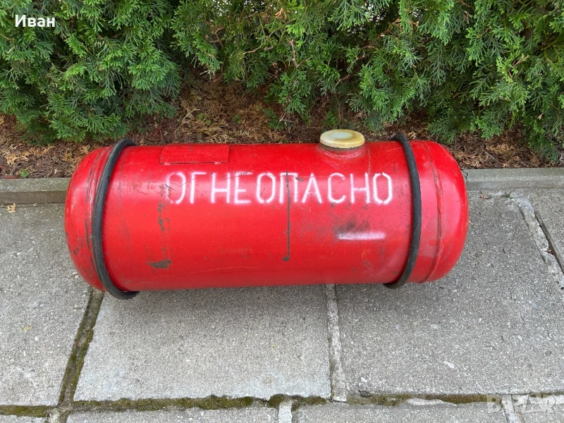 НОВА руска газова бутилка 50 литра , снимка 1