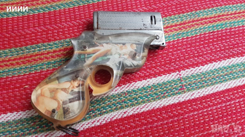 Бензинова запалка пистолет, снимка 1