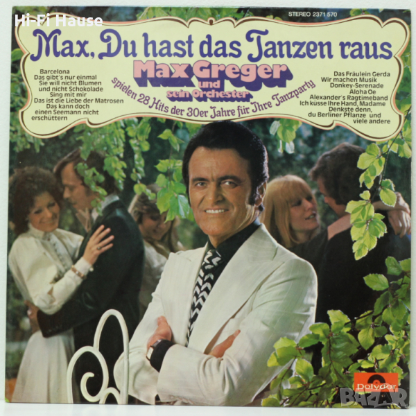 Max Greger-28 Hits, снимка 1