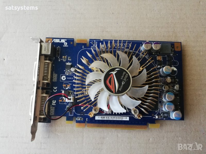 Видео карта NVidia GeForce Asus EN8600 GT 256MB GDDR3 128bit PCI-E, снимка 1
