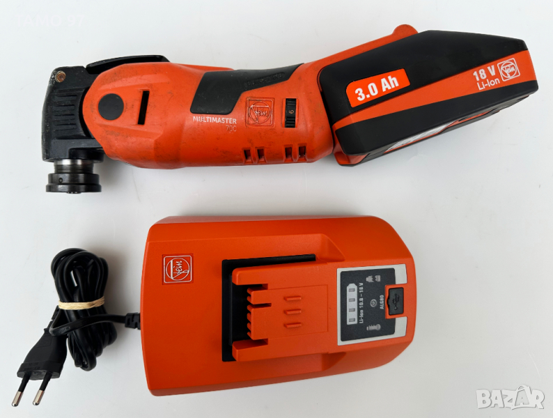 FEiN AMM700MAXX - Безчетков многофункционален инструмент 18V 3.0Ah, снимка 1