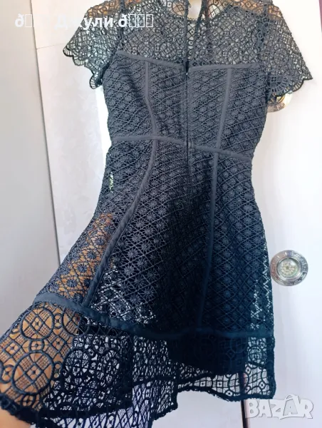 Рокля от едра дантела тип Self portrait, снимка 1
