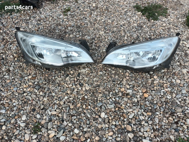 ляв и десен бял фар за опел астра ж 2009 - 2015 OPEL ASTRA J, снимка 1