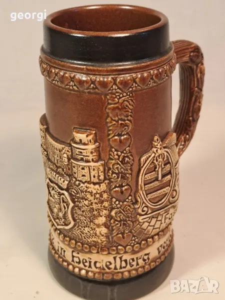 немска керамична колекционерска халба 25/4, снимка 1