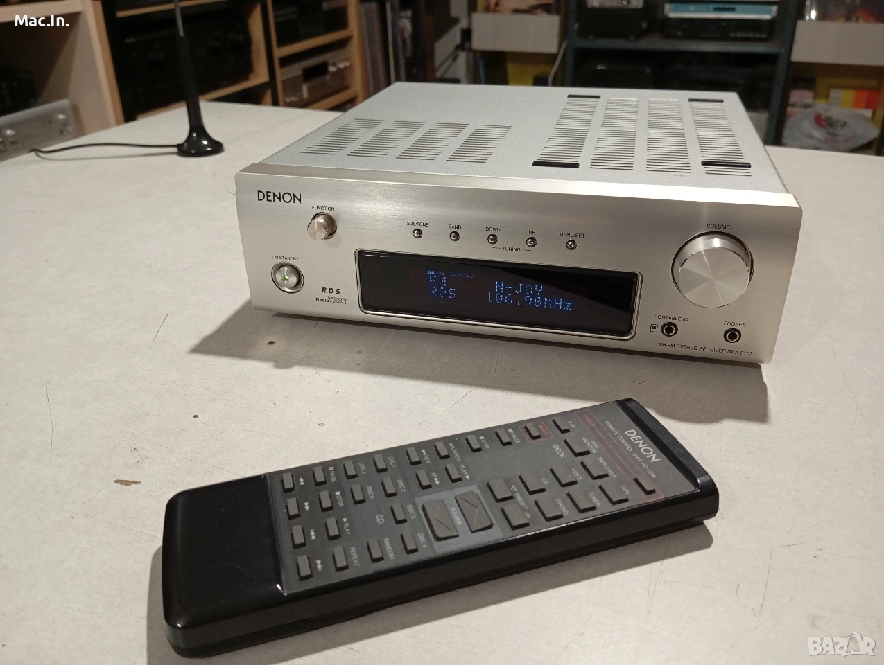 Стерео Ресивър DENON DRA-F102, снимка 1