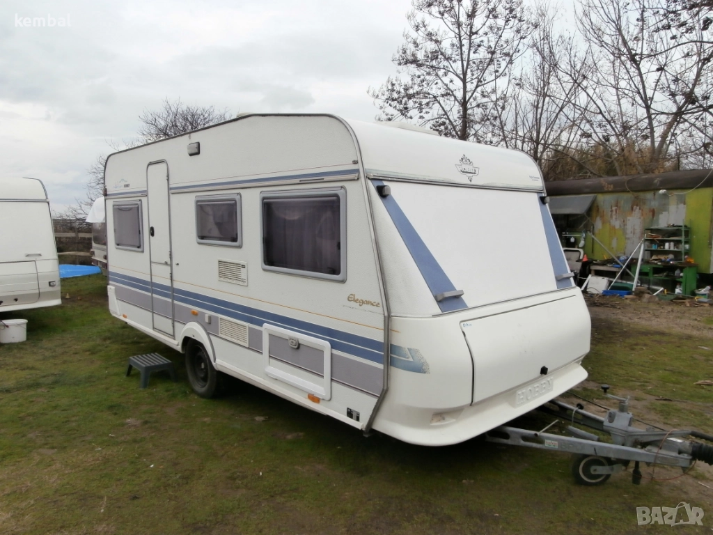 Hobby 4 местна каравана - Нов внос ELEGANS, снимка 1