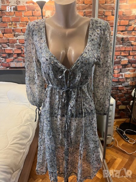 Халат 100% коприна М размер-10 лв, снимка 1