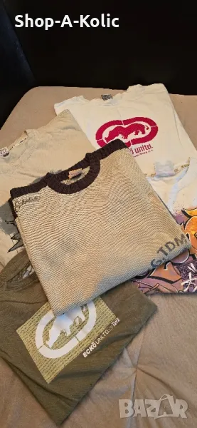 Original Grailed Vintage 00's ECKO UNLTD Reg. Tdmk Knit Sweater Pullover , снимка 1