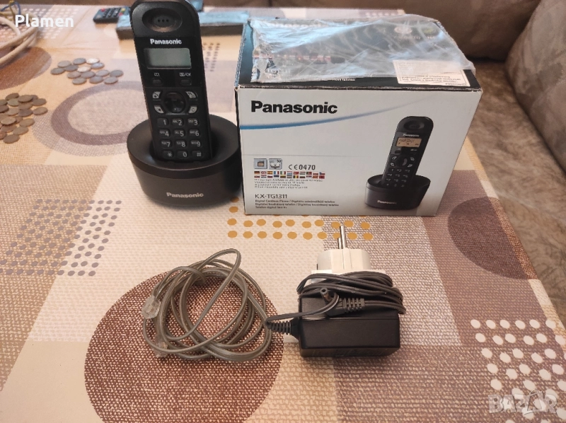 Безжичен телефон Panasonic DECT, снимка 1