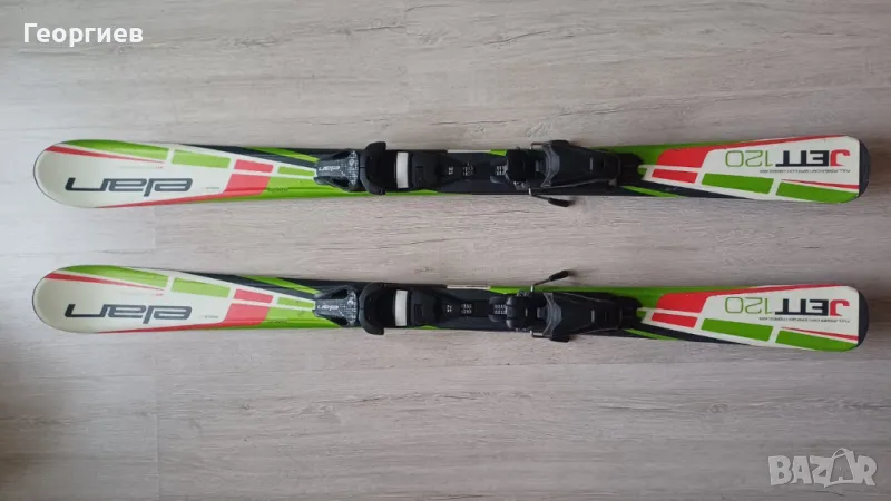 Ски комплект детски - ски, обувки, каска, очила, снимка 1