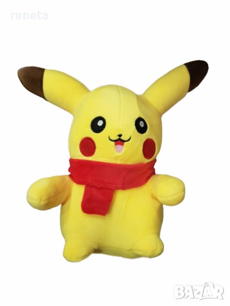 Играчка Pikachu,  Плюшена, Жълта, 33 см, снимка 1
