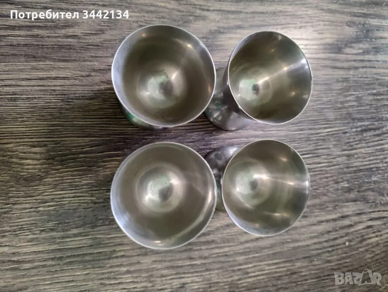 Поставки за яйце - метал, снимка 1