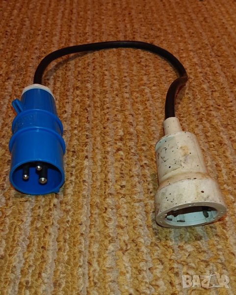 Адаптер, захранващ кабел за каравана, снимка 1