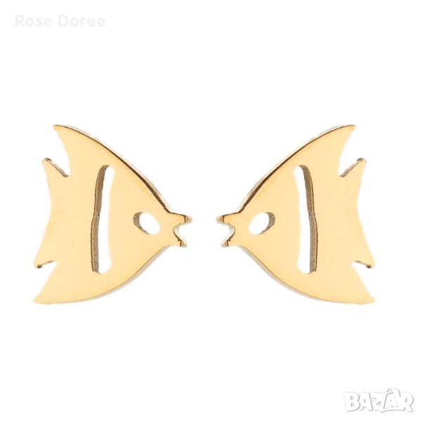 RD 455 Рибка в златисто медицинска стомана риби рибки риба безплатна доставка подарък, снимка 1