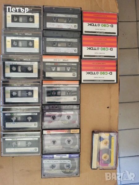 TDK SA ,Лот 16бр. аудио касети TDK, снимка 1