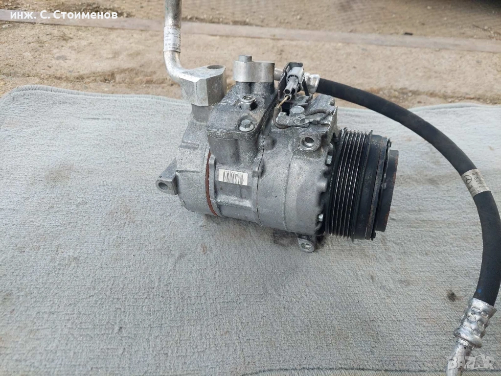 Kомпресор климатик Mercedes W212, снимка 1