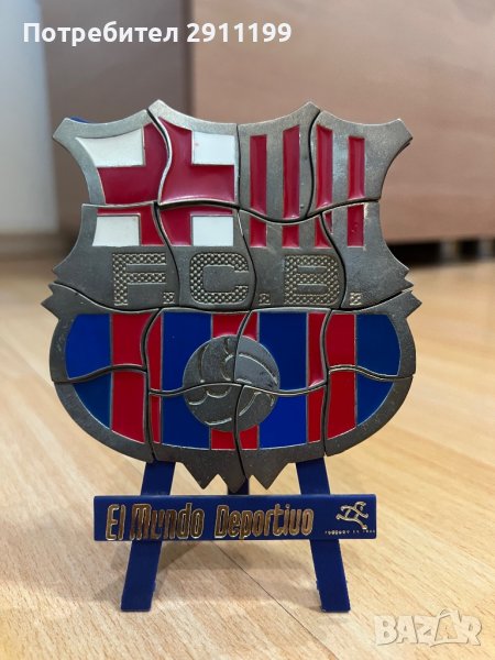 Емблема pin F.C.Barcelona, снимка 1