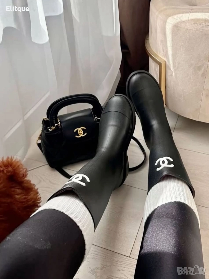 дамски ботуши chanel , снимка 1