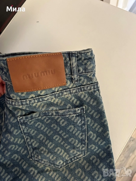 Стилни  дънки Miu Miu, снимка 1