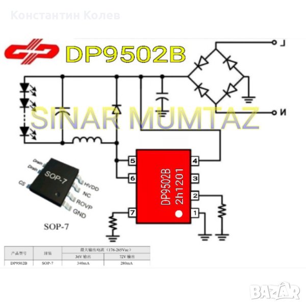 DP9502B драйвър, снимка 1