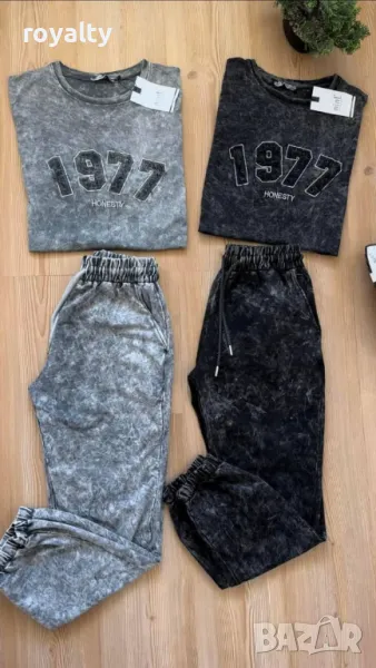 Дамски комплекти от варен памук , снимка 1