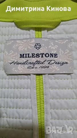 дамско яке Milestone цвят лайм , снимка 2 - Якета - 56176565